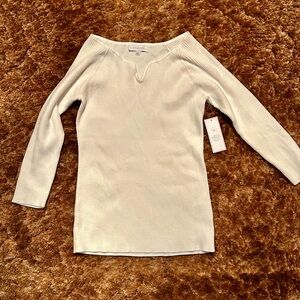 Madison white Knit Top